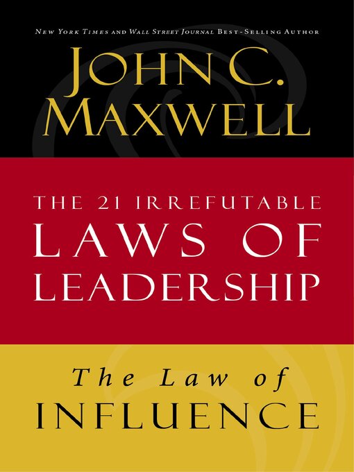 Title details for The Law of Influence by John C. Maxwell - Available